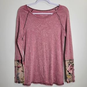 Soft Surroundings Modal Blend Vintage Boho Scoop‎ Neck Top XS